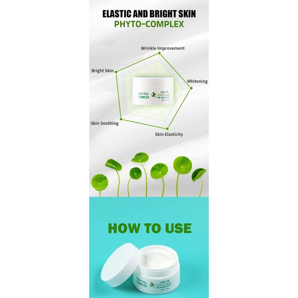 Kem dưỡng trắng, cải thiện nếp nhăn Cos-up Cica Cream 50gr