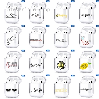 Vỏ Bảo Vệ Hộp Đựng Tai Nghe Apple Airpods 1 / / 2 Bằng Nhựa Pc Cứng Họa Tiết Steven 'S e Cửa Hàng Sáng Tạo