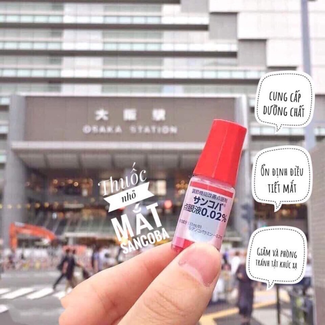 nhỏ mắt chữa cận thị nhật