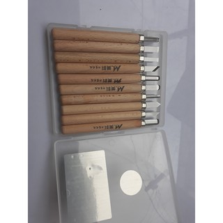 BỘ DỤNG CỤ KHẮC GỖ 10 CÂY