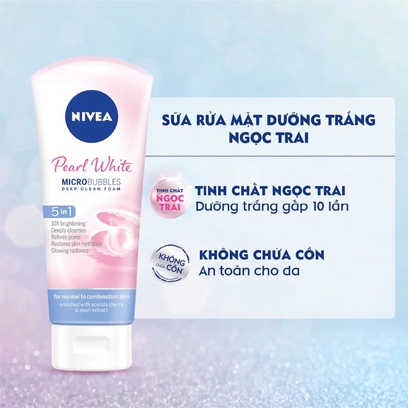 [ Mua 1 tặng1] Tặng sữa rửa mặt  khi mua Lăn Khử Mùi Tươi Mát Mịn Màng Nivea Energy Fresh 50ml( hàng công ty)