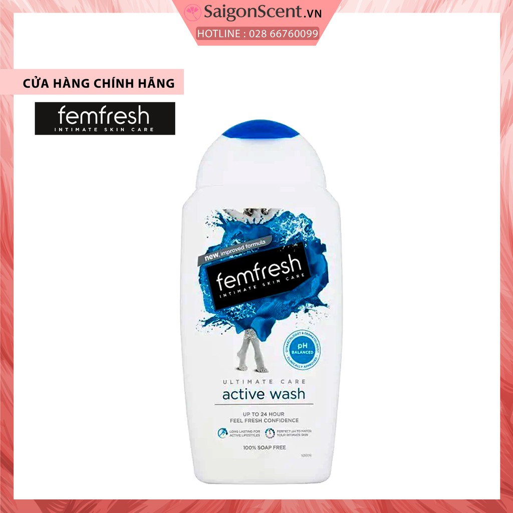 Dung dịch vệ sinh vùng kin FemFresh - Active Wash ( 250mL )