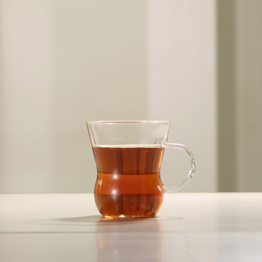 Ly thủy tinh chịu nhiệt HARIO 300ml - Heatproof Oolong Mug HUT-8T