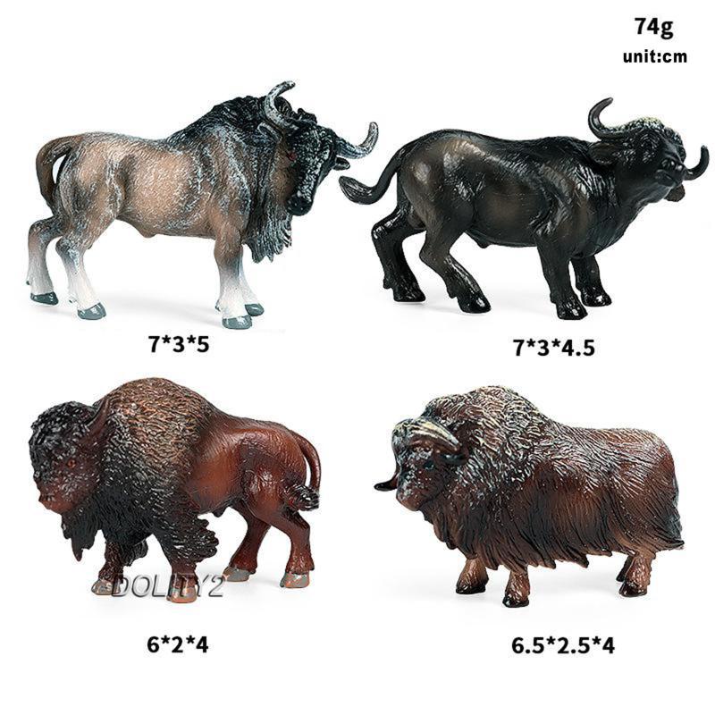 Bộ 2 Tượng Bò Sữa Đồ Chơi Giáo Dục Cho Bé