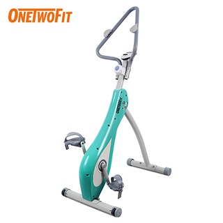 OneTwoFit Xe đạp tập thể dục Magnetron dụng cụ tập gym đạp xe tại nhà yên tĩnh tiện lợi nhỏ gọn
