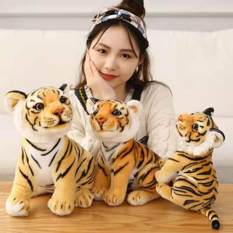 Chú Hổ Nhồi Bông Dễ Thương Dùng Làm Gối Ôm
