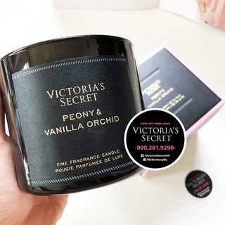 Nến thơm 3 tim sang chảnh Bombshell, Hương hoa Mẫu Đơn, Vani - Victoria's Secret USA