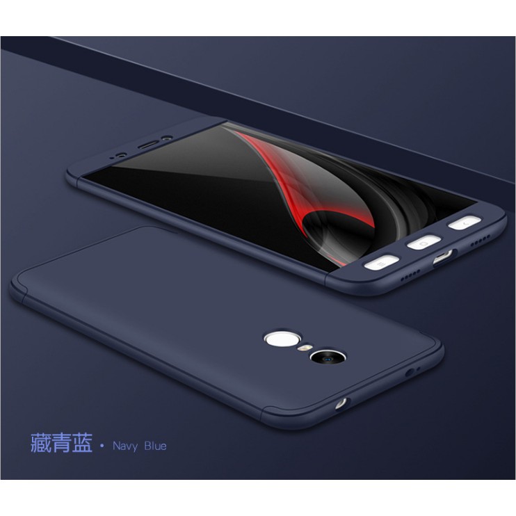 xiaomi note4x | ốp lưng xiaomi redmi note 4x 3mảnh bảo vệ 360 độ thời thượng ( tặng dán nano )