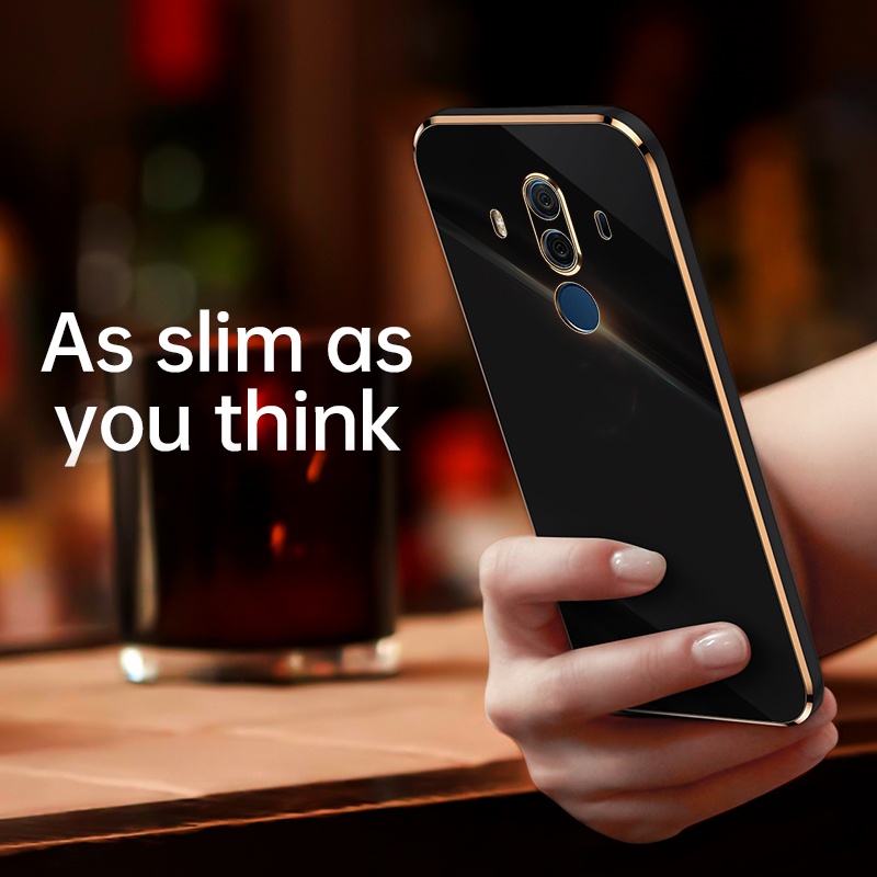 Ốp Điện Thoại TPU Mềm Mạ Điện 6D Màu Kẹo Cho Huawei Mate 10 Pro/20 Pro 20x/30 Pro/30e Pro