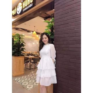 Đầm tầng tiểu thư