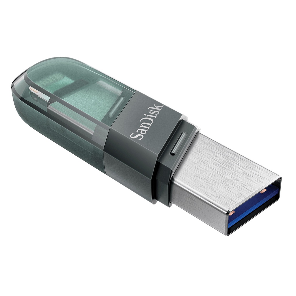 USB 3.1 OTG SanDisk iXpand Flash Drive Flip 32GB 64GB 128GB 256GB (Bạc)