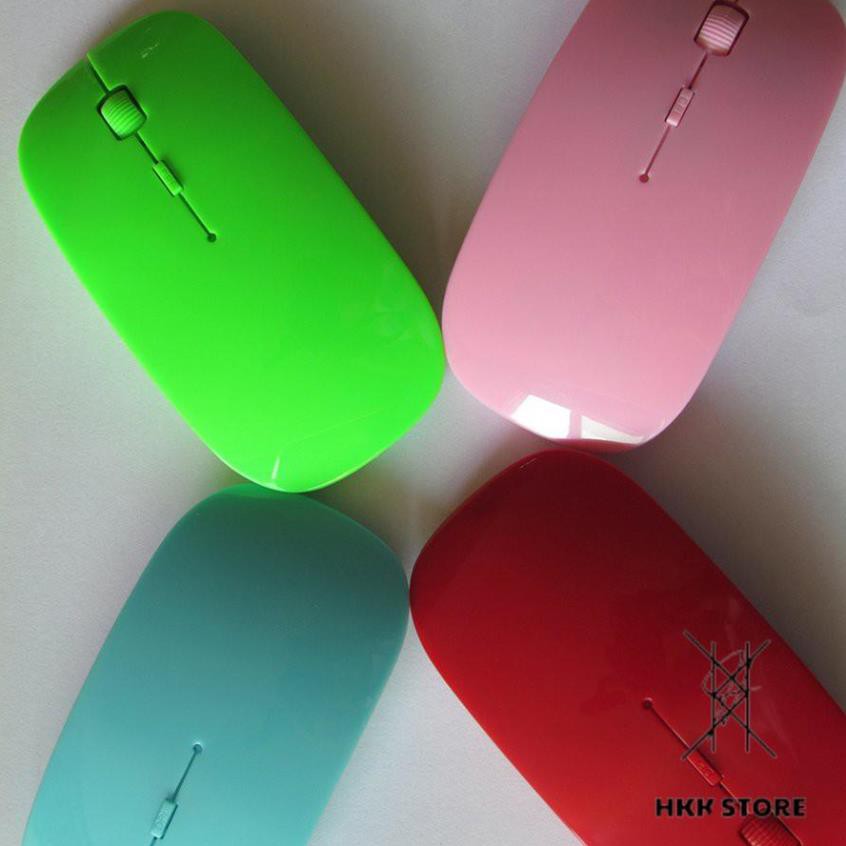 Chuột quang không dây USB Drive 2.4GHz siêu mỏng kết nối chất lượng cao cho PC Laptop TV Tablet Smartphone - HKK  | BigBuy360 - bigbuy360.vn