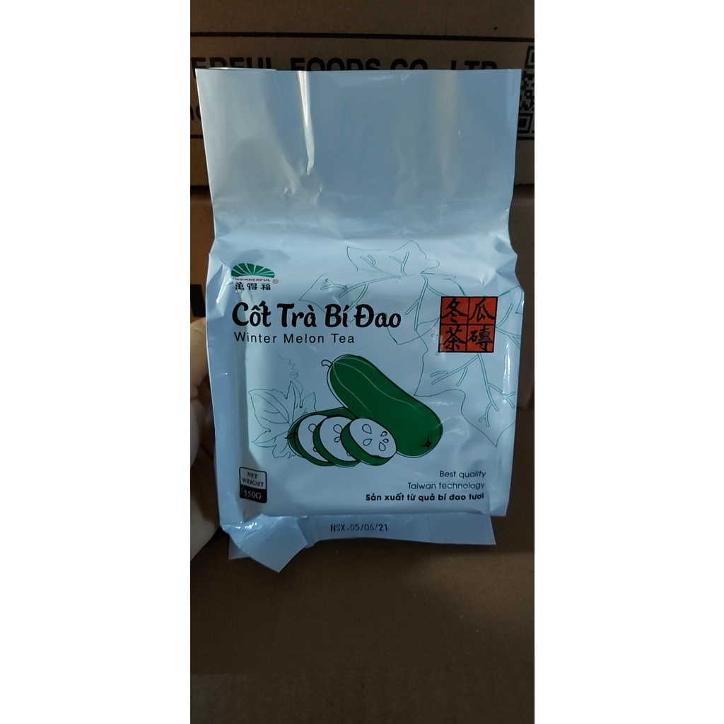 Cốt trà bí đao Wonderful gói 600g