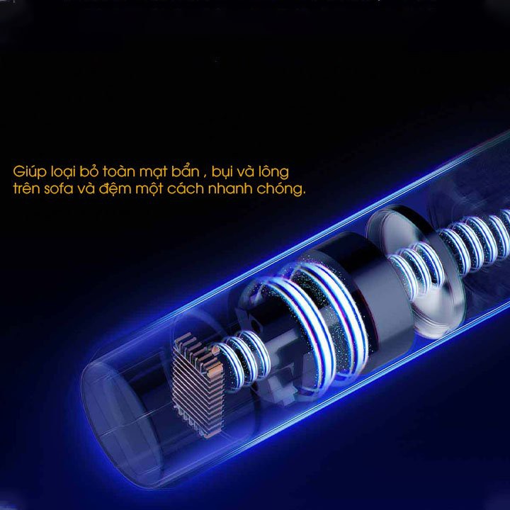 Máy hút bụi diệt khuẩn cầm tay không dây chiếu tia UV diệt khuẩn(XIAOMI) | BigBuy360 - bigbuy360.vn