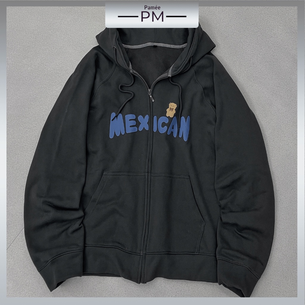 Áo Khoác Hoodie Zip Nam Nữ Unisex Mexican Oversize Form Rộng Phong Cách Ulzzang – Pamée
