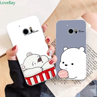 Ốp Lưng Silicone Mềm Hình Gấu Lb-Htc Desire M10 U Ultra U11 X9 10 Pro Evo M9 12 Plus
