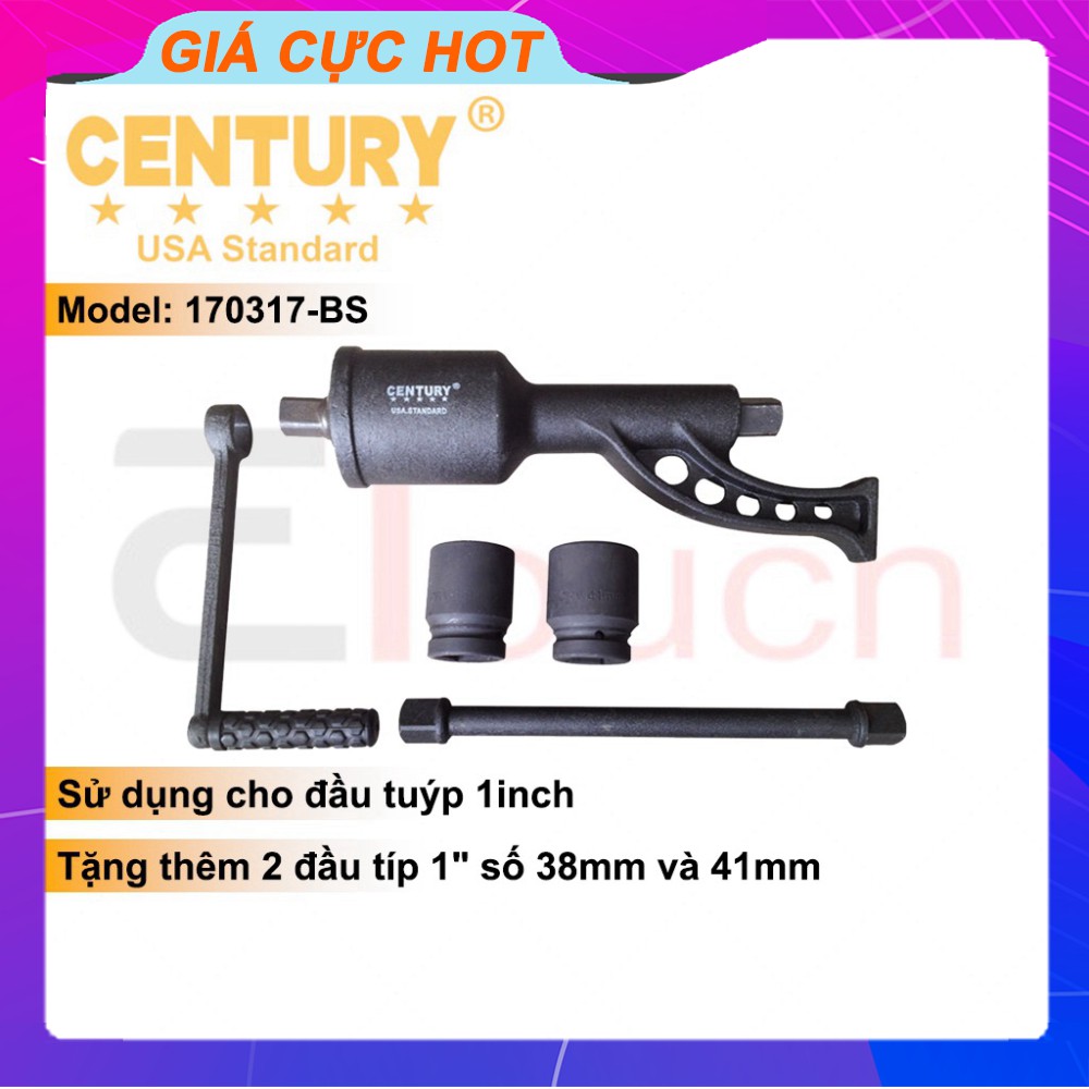 Bộ Tăng Lực Mở Bánh Xe Tải 1 Inch Century - 170317-BS