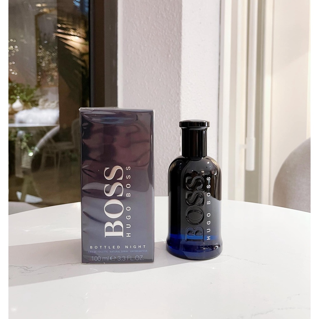 Nước Hoa Dầu Thơm Nam Hugô Boss Bottle Night 100ml EDT Mạnh Mẽ Lịch Lãm