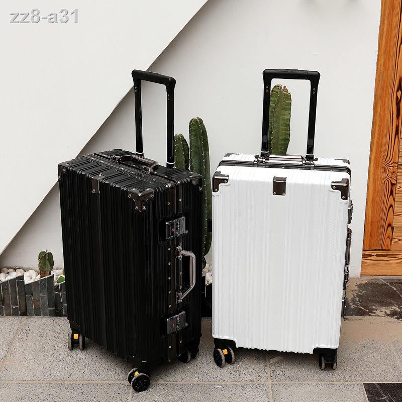 Vali hành lý nữ sinh viên nam bền đẹp loại lớn hộp đựng xe đẩy 24 chiếc mật khẩu khung nhôm 26