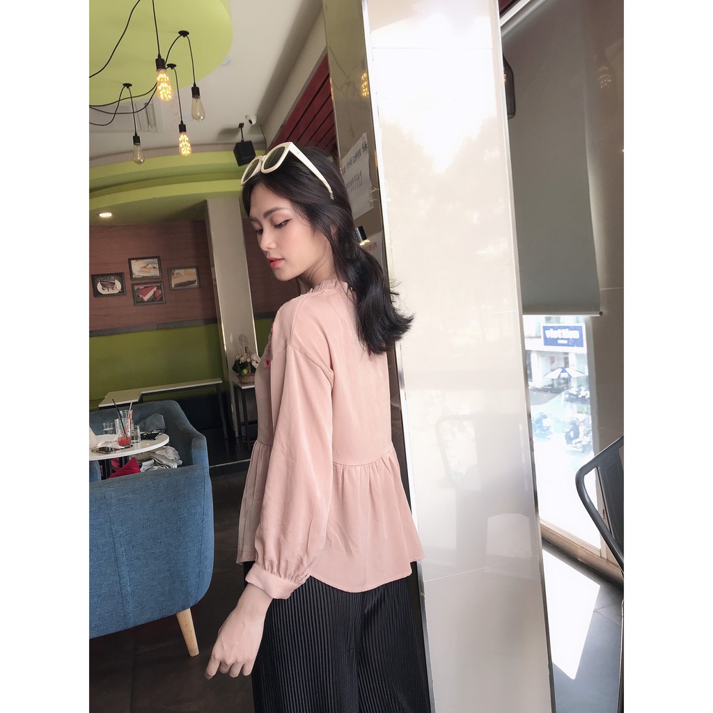 Áo Voan Cao Cấp Miu Dáng Baby Doll