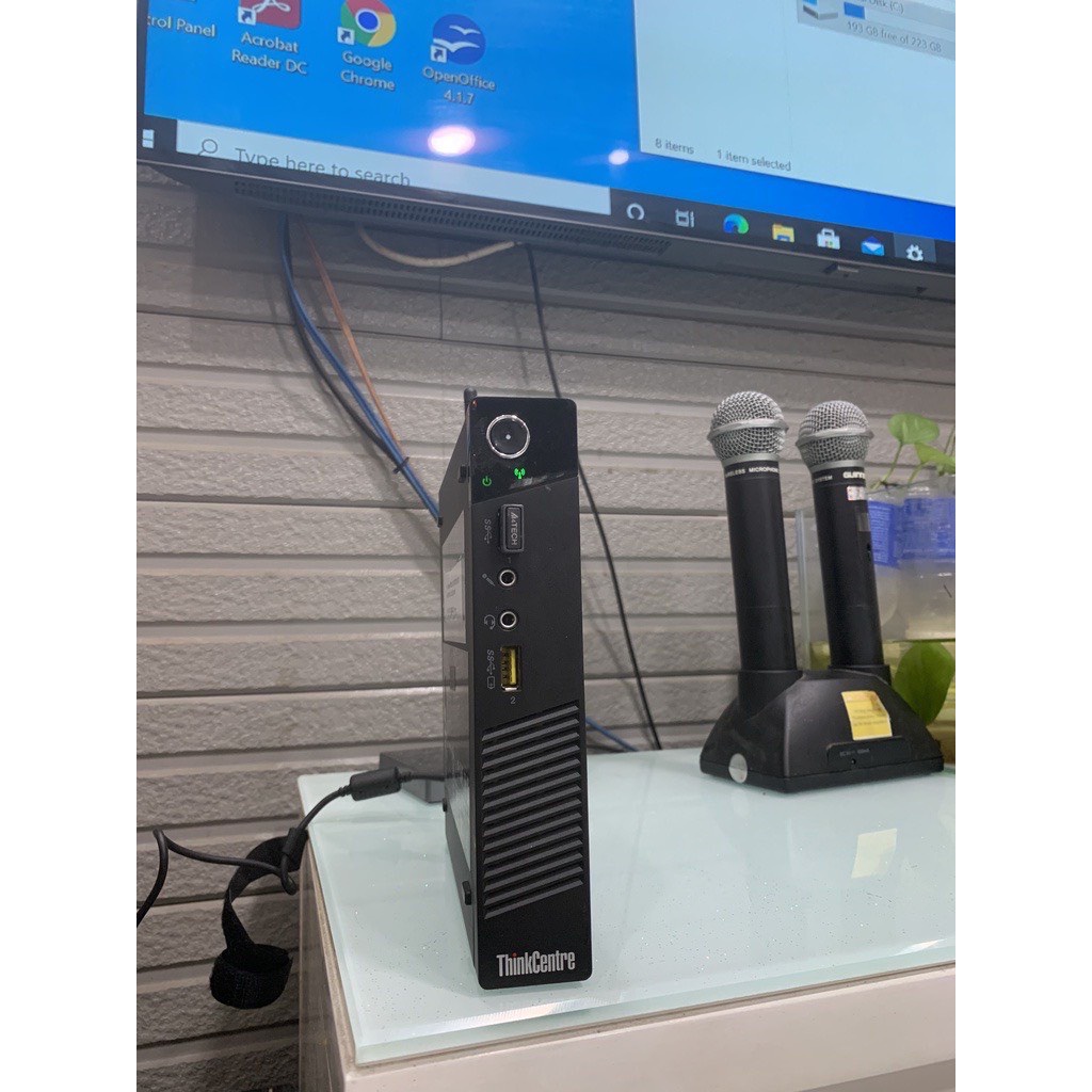 Máy tính bàn Mini Lenovo Thinkcentre Intel Core i5-4570T / i3-4130T , Ram 8Gb, SSD 256Gb hàng US renewed mới 98. | BigBuy360 - bigbuy360.vn