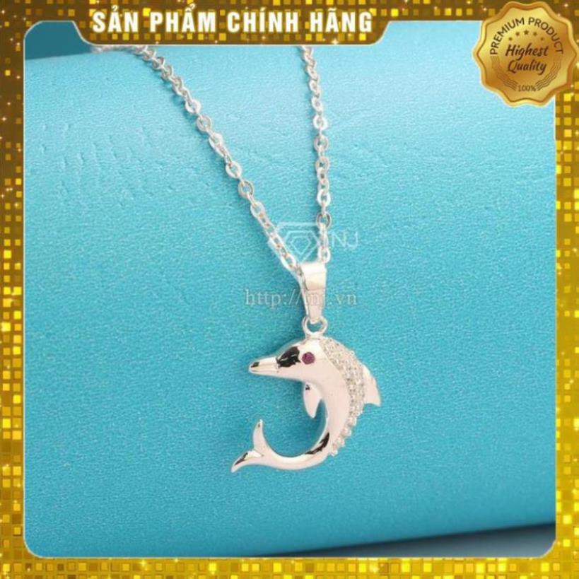 [💝Không Đẹp Hoàn Tiền] Dây chuyền bạc nữ, vòng cổ bạc nữ đẹp giá rẻ mặt cá heo