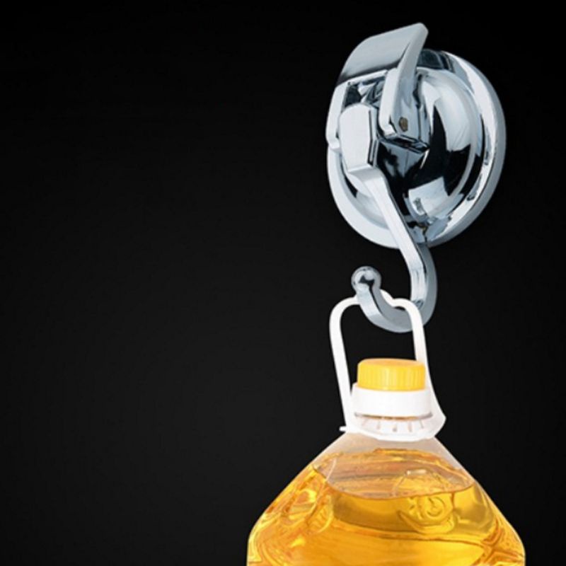 Set 2 Móc Hít Chân Không Treo Đồ Dùng Nhà Bếp / Phòng Tắm