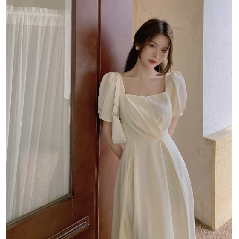 Jane Váy dài thần tiên khí chất nếp eo nhẹ nhàng tôn dáng