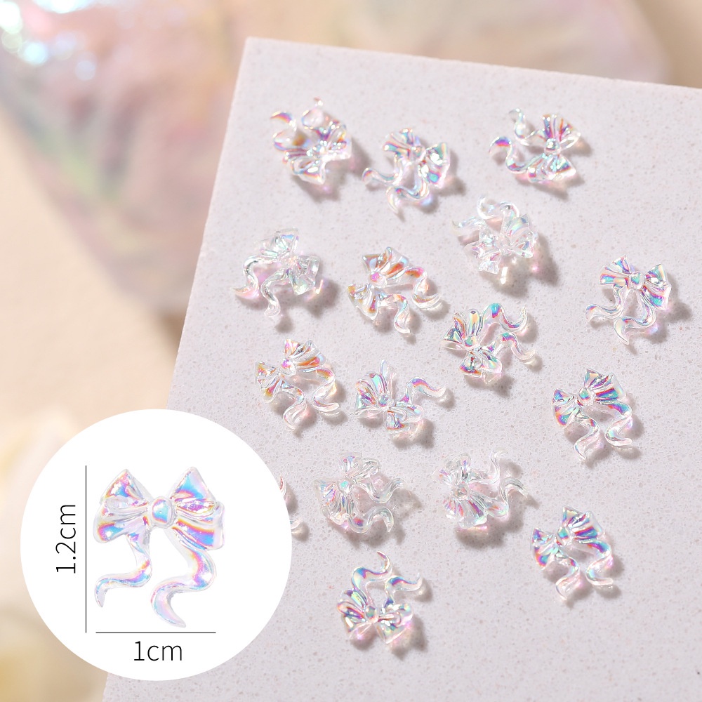 Hạt Đá Đính Móng Tay Hình Nơ Xinh Xắn