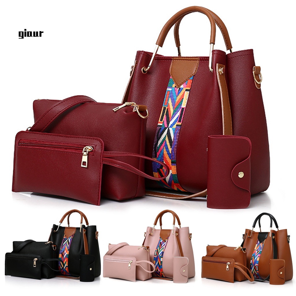 Bộ túi xách tay nhiều ngăn thời trang cho nữ