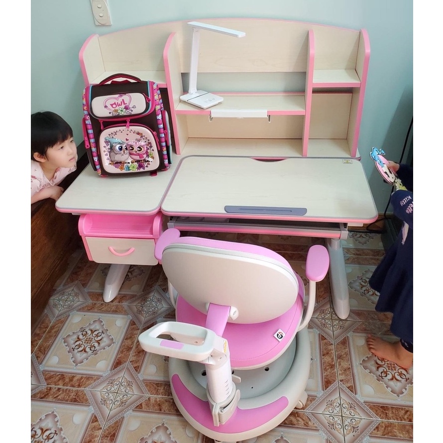 Bàn Học Chống Gù ROYAL X1200 Cao Cấp Nhất Hiện Nay_Bàn Học Chống Gù Chống Cận, Giá Sách Lớn