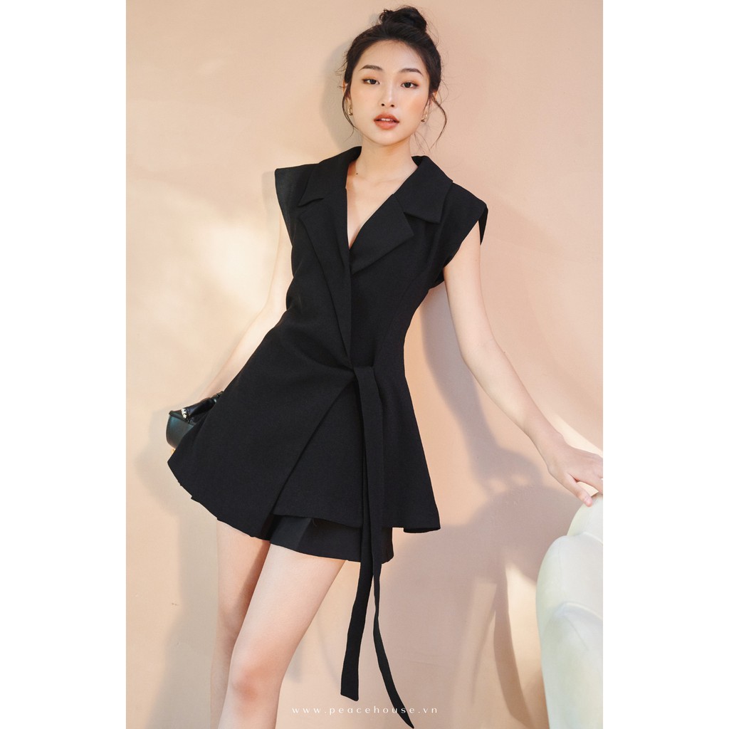 [Mã FAGREEN245 giảm 10% tối đa 30K đơn 99K] Đầm vest buộc dây , Peace House Clothing | BigBuy360 - bigbuy360.vn