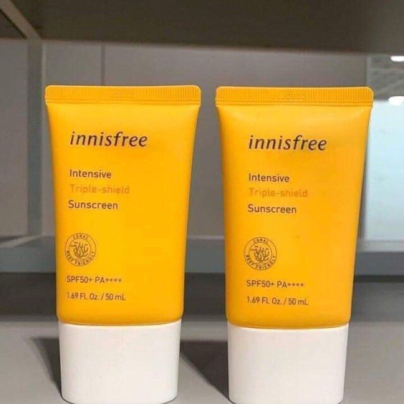 Kem Chống Nắng Innisfree Triple Shield SPF50+ PA++++ Mẫu Mới | BigBuy360 - bigbuy360.vn
