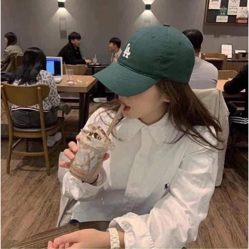 Mũ lưỡi trai LA xanh rêu Kid và người lớn