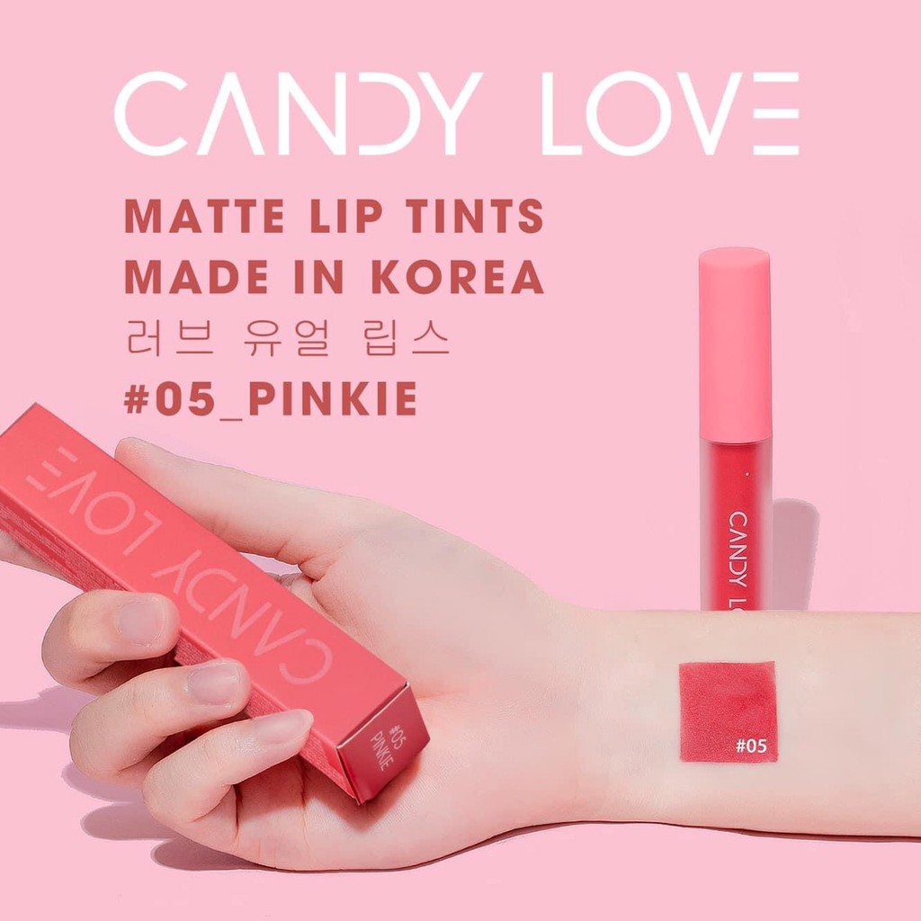 Son Nhung lì Candy love hoa hậu Hương Giang ( màu 05 Pinkie )