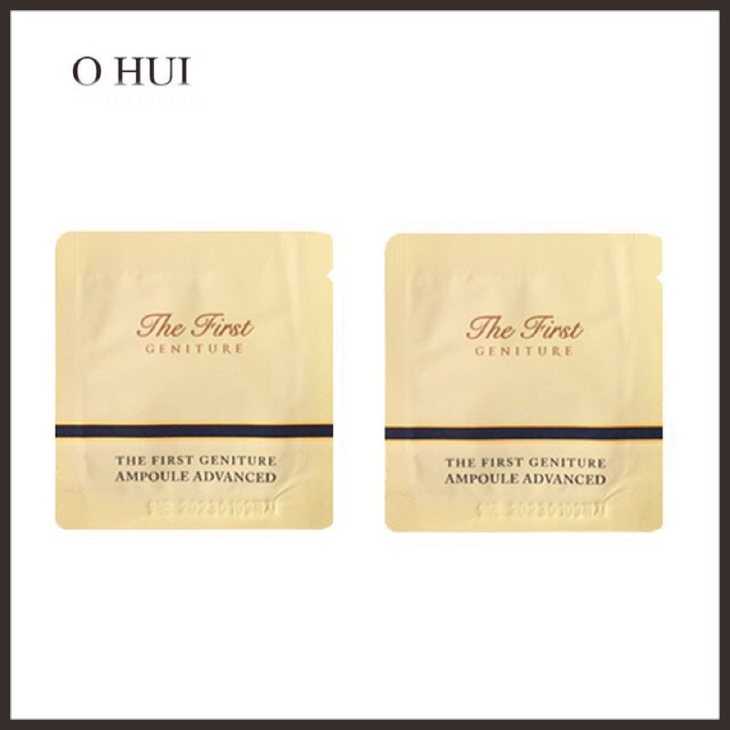 Xả hàng giá sỉ Gói dùng thử tinh chất vàng Ohui The First Geniture Ampoule Advanced sample chính hãng