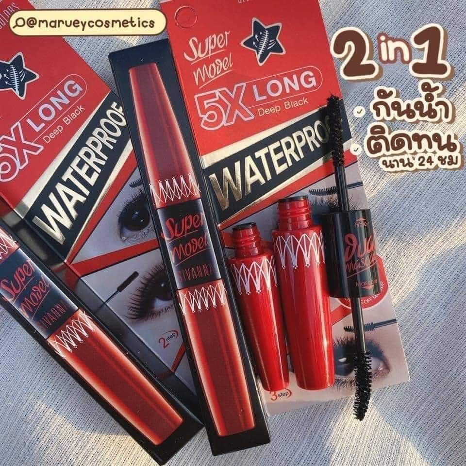 Mascara 2 đầu Sivanna Super Model 5X Long Thái Lan | BigBuy360 - bigbuy360.vn