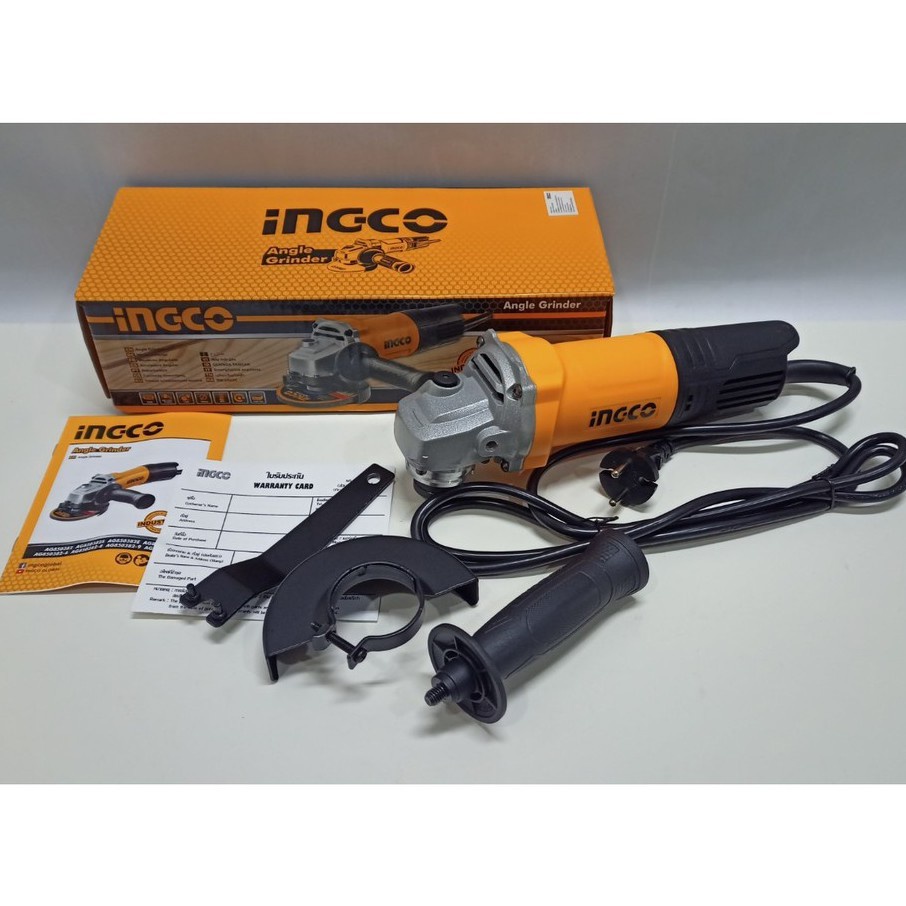 Máy mài góc 850W Ingco AG850381 125mm Cốt M14, công tắc trượt