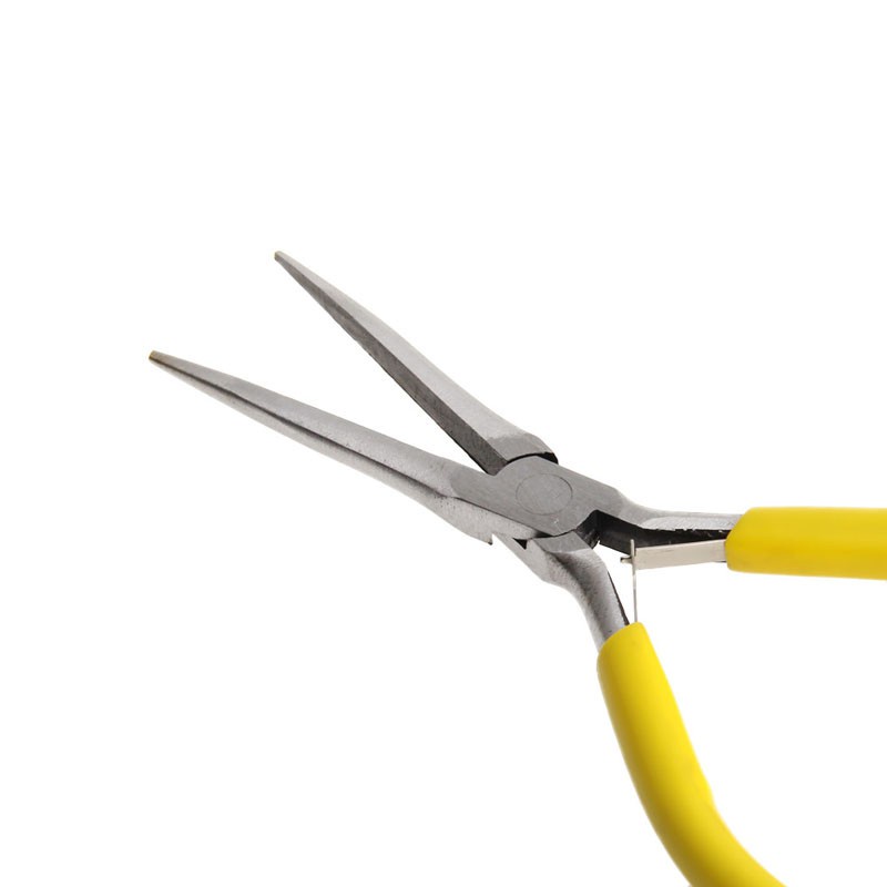 Kìm mũi nhọn mini bằng thép carbon dùng làm trang sức thủ công DIY