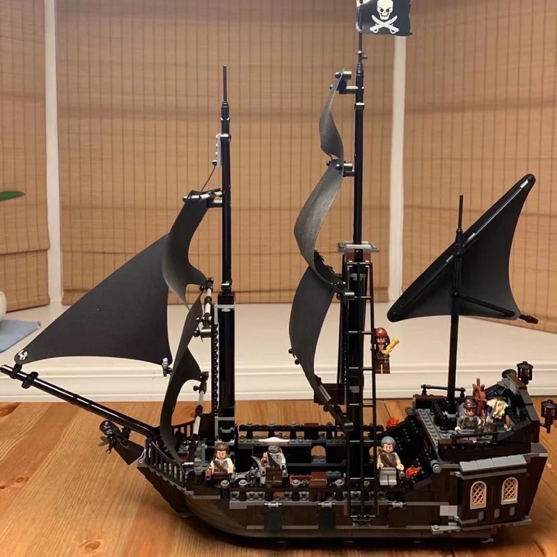 Đồ chơi lắp ráp lego tàu thuyền Ngọc Trai Đen mô hình 80034 Black Pearl quà tặng trang trí cho bé