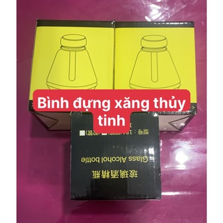 Lọ đựng dung dịch thủy tinh lõi inox không rỉ