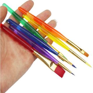 Bộ 6 cọ vẽ tô màu nước bằng acrylic