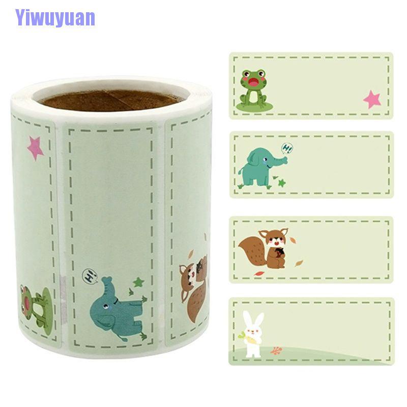 Cuộn 300 Miếng Dán Túi Thực Phẩm Để Tủ Lạnh Tiện Dụng