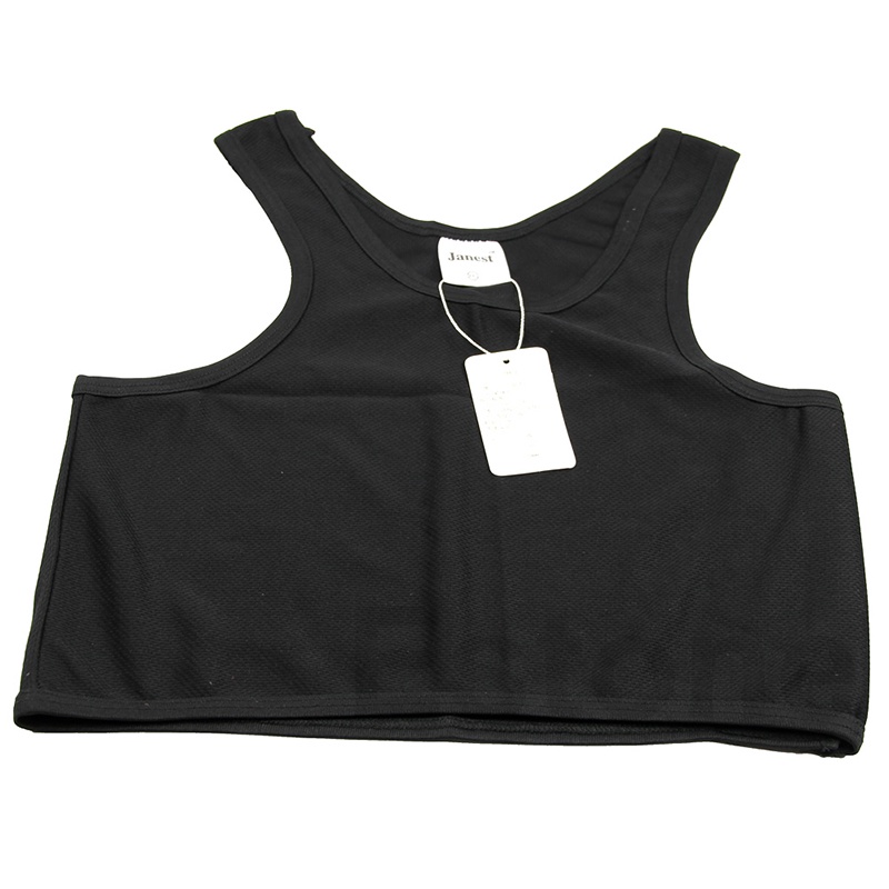 Áo Vest Ngắn Hóa Trang Tomboy Thoáng Khí Có Khóa Cài