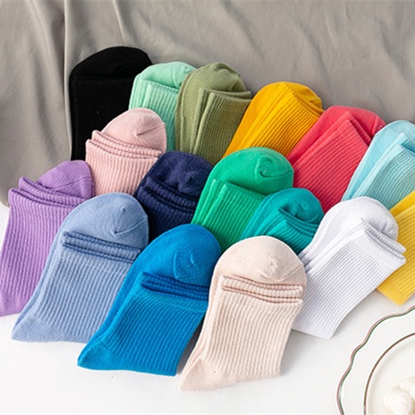 Tất cổ cao phong cách Vintage Hàn Quốc chất len đẹp nhiều màu