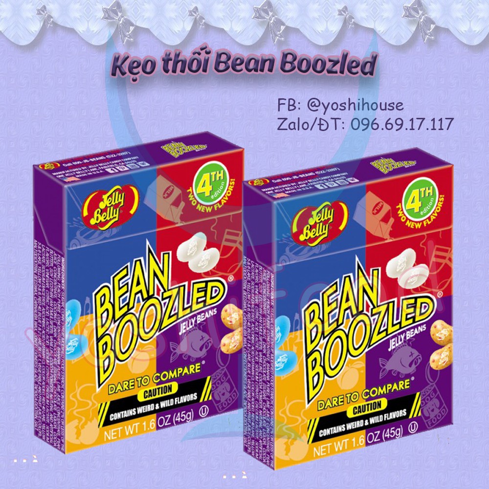 mã C3 Kẹo Thối Bean Boozled Hộp Nhỏ 45gr cực chất