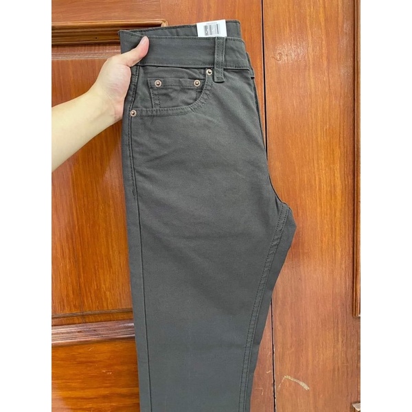 Quần kaki nam Quần bò ống đứng co giản nhiều màu