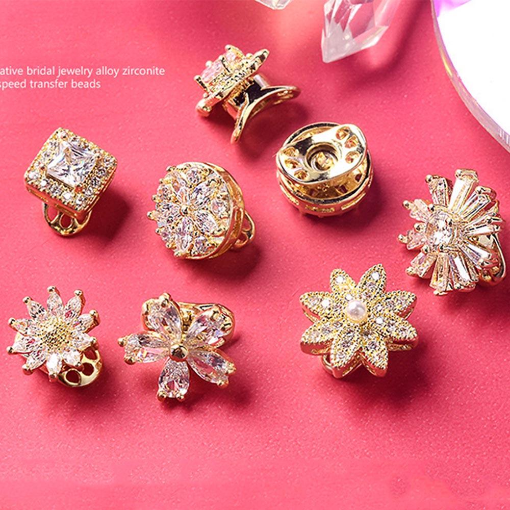 Móng tay Xoay Cbeza.Móng Tay Xoay Bằng Hợp Kim Nhôm Lấp Lánh Lâu Trôi
