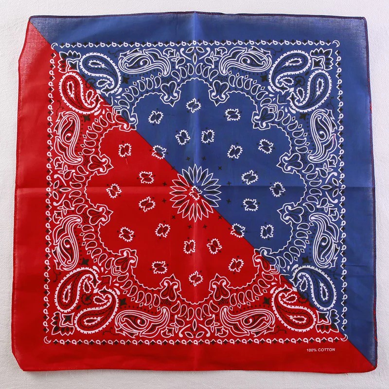 Khăn bandana 2 màu khăn hiphop cá tính