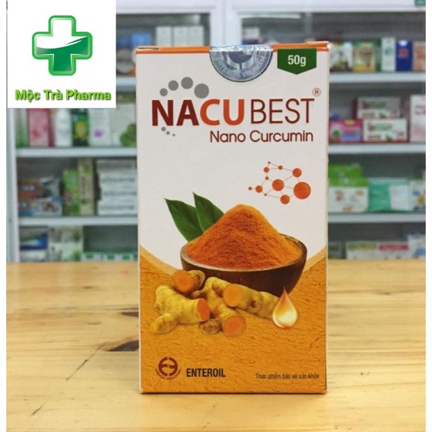 Nacubest - Tinh chất Nghệ Nano Curcumin (lọ 50g)